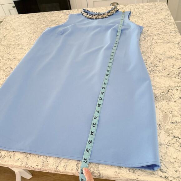 Sail To Sable Shift Dress Women’s XL Crepe Knee Length Sleeveless $198 New NWT - Picture 9 of 16